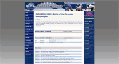 Desktop Screenshot of eurobowl.info