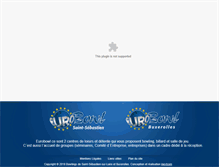 Tablet Screenshot of eurobowl.fr
